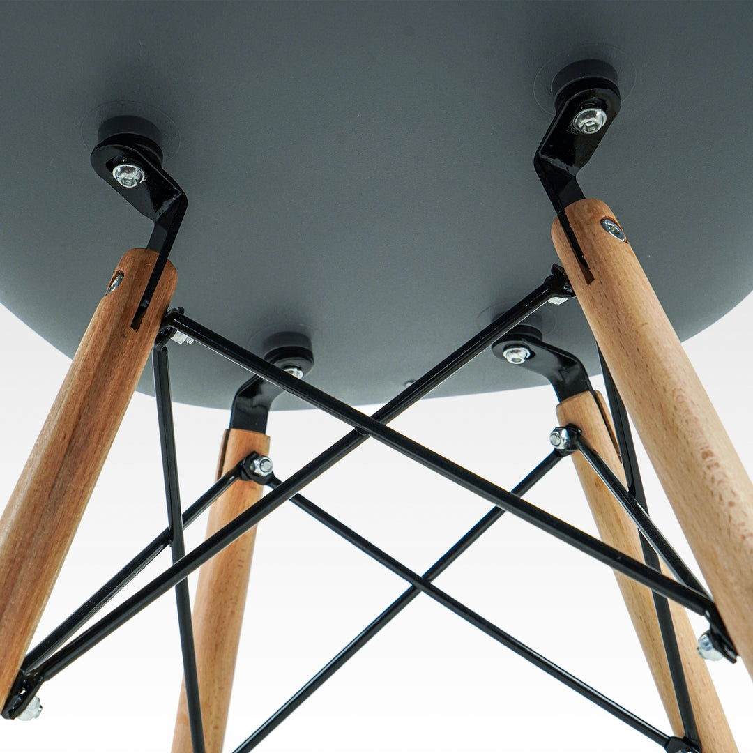 Silla Replica Eames Vessel Ergonómica para Comedor estilo Moderno - Diseño Fácil Limpieza Set de 2 piezas