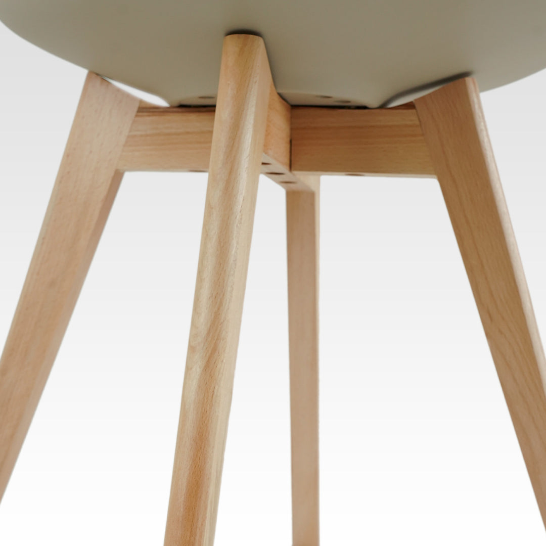 Silla Eames Pedestal con Diseño Moderno - Asientos con Estilo Contemporáneo Set de 2 piezas