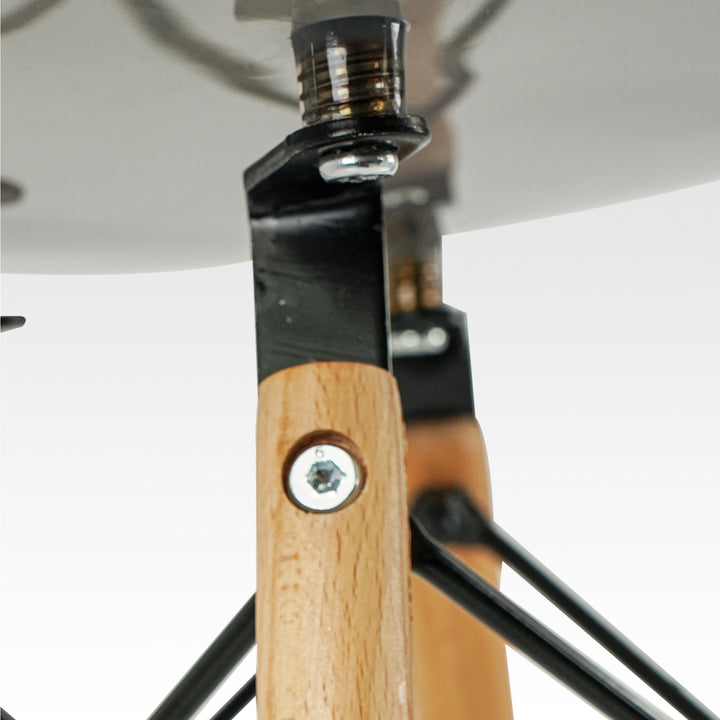 Sillas Eames Shell Clear Transparente para Comedor e interiores del Hogar - Diseño Moderno de Acrílico