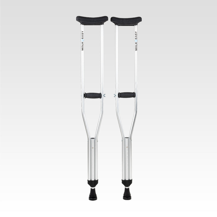 Muletas Ortopédicas Ajustables para Adultos | Bastón Axilar de Aluminio