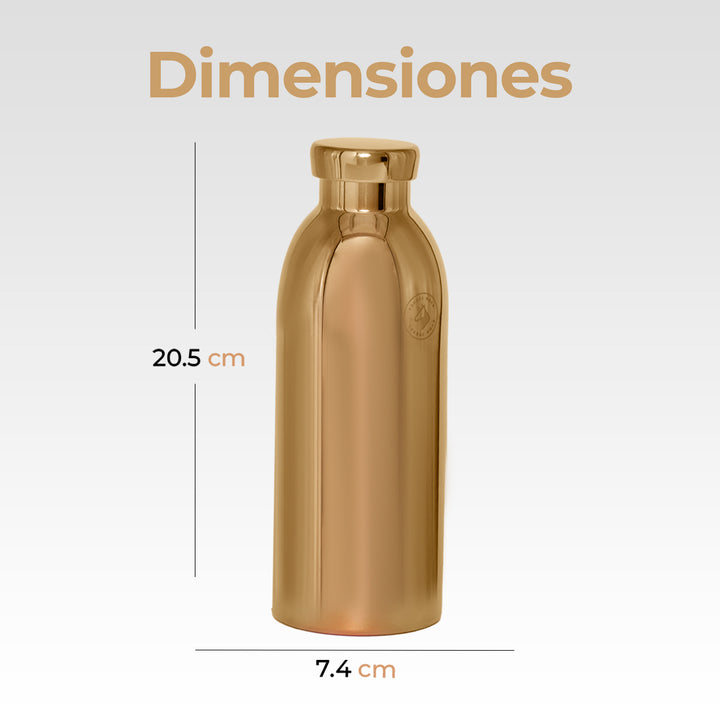 Botella Térmica para Café y Agua de acero inoxidable portatil